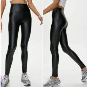 Wilfred Free Aritzia Daria Faux Leather Leggings Black - L